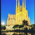 Igreja da Sagrada Família, uma das obras mais importantes do arquiteto Antônio Gaudi - Barcelona, Espanha