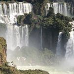 Foto panorâmica do Parque que foi criado em 1939 - Foz do Iguaçu., Paraná