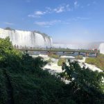 Passarela para poder admirar melhor a vista - Foz do Iguaçu, Paraná