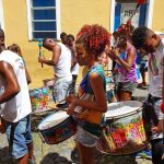 Concentração total para o desfile de carnaval - Salvador, Bahia