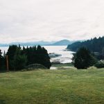 O Lago Moreno visto do jardim do luxuoso Hotel Llao Llao - Bariloche, Argentina