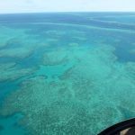 Vista aérea da Barreira dos Corais - Queensland, Austrália