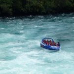 Rotorua, uma das opções de rafting em cachoeira , com quedas de até 7m - Nova Zelândia